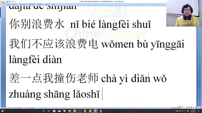 Bài tập củng cố từ vựng tiếng Trung HSK 9 cấp mới trung tâm tiếng Trung thầy Vũ tphcm