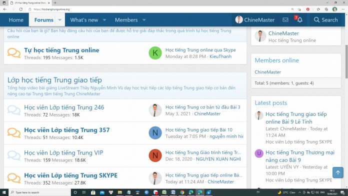Hiện tại tiếp diễn trong tiếng Trung - Học ngữ pháp tiếng Trung - Giáo trình tiếng Trung ChineMaster Thầy Vũ