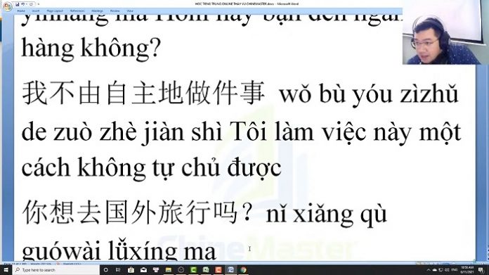Luyện thi HSK 9 bài tập bổ trợ từ vưng tiếng Trung HSK trung tâm tiếng trung thầy Vũ tphcm