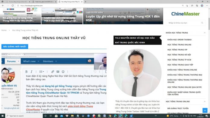 Phương vị từ trong tiếng Trung - Học ngữ pháp tiếng Trung online - Giáo trình tiếng Trung ChineMaster 9 quyển - Học tiếng Trung online Thầy Vũ