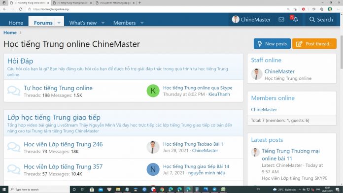 Hành động ĐÃ TỪNG xảy ra trong tiếng Trung - Học ngữ pháp tiếng Trung online - Giáo trình ngữ pháp tiếng Trung Thầy Vũ - Khóa học tiếng Trung online uy tín - Giáo trình tiếng Trung ChineMaster 9 quyển