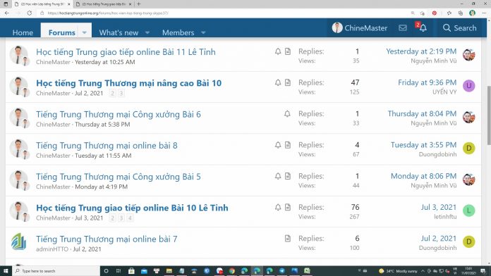So sánh trong tiếng Trung Phần 2 - Học ngữ pháp tiếng Trung online - Học tiếng Trung online Thầy Vũ - Giáo trình tiếng Trung ChineMaster 9 quyển