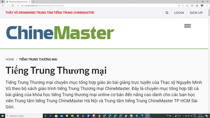 Giáo trình tiếng Trung Thương mại Bài 3 - Khóa học tiếng Trung thương mại cơ bản nâng cao - Tài liệu tiếng Trung thương mại - Sách giáo trình tiếng Trung thương mại ChineMaster Giáo trình tiếng Trung Thương mại Bài 3 - Khóa học tiếng Trung thương mại cơ bản nâng cao - Tài liệu tiếng Trung thương mại - Sách giáo trình tiếng Trung thương mại ChineMaster