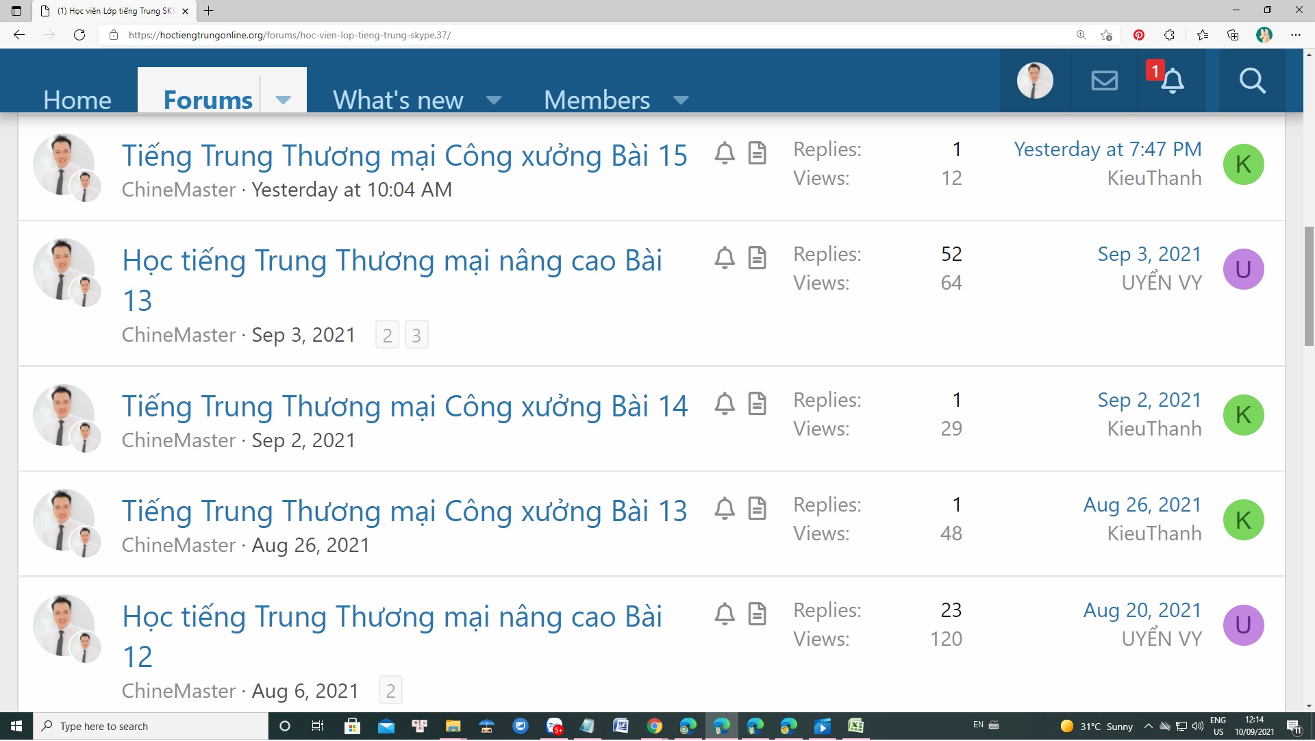 Diễn đàn học tiếng Trung thương mại online Thầy Vũ hỗ trợ giải đáp thắc mắc trực tuyến cho bộ sách giáo trình tiếng Trung thương mại cơ bản và bộ giáo trình tiếng Trung thương mại nâng cao ChineMaster