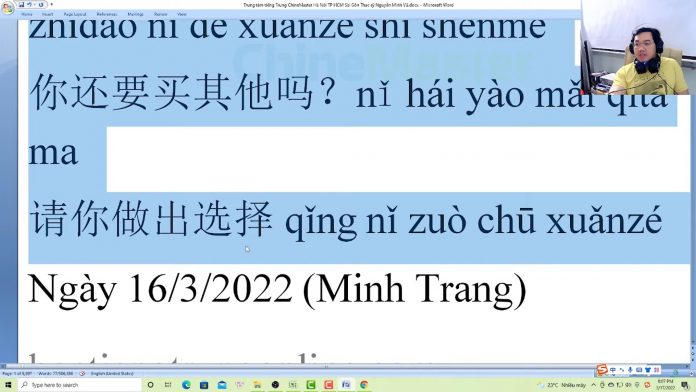 Luyện dịch tiếng Trung HSK 5 bài tập 2