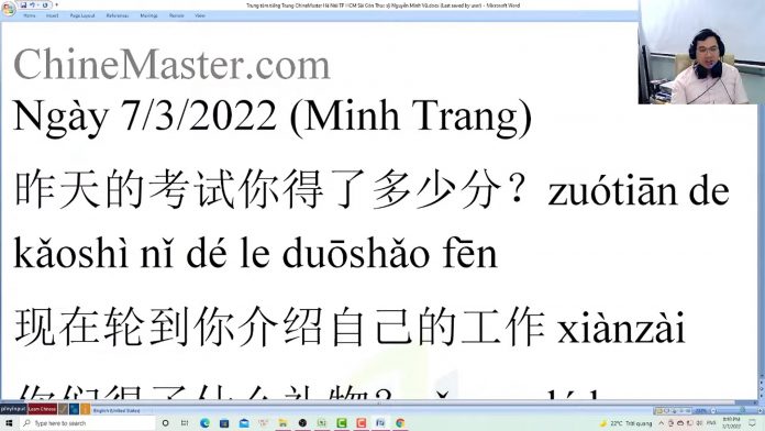 Mẫu câu luyện dịch tiếng Trung thương mại Bài 1