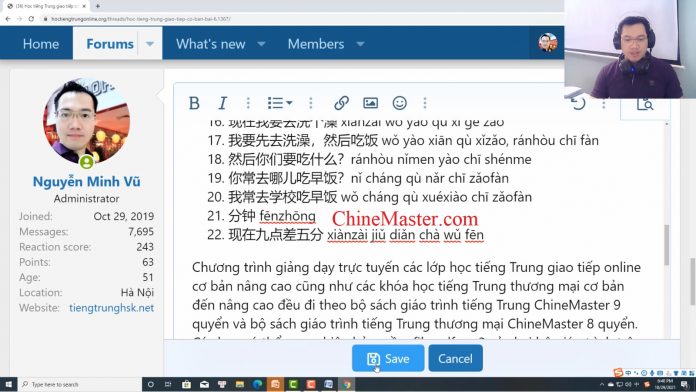 Quy tắc đặt câu trong tiếng Trung, 5 quy tắc đặt câu tiếng trung, học ngữ pháp tiếng Trung Thầy Vũ ChineMaster