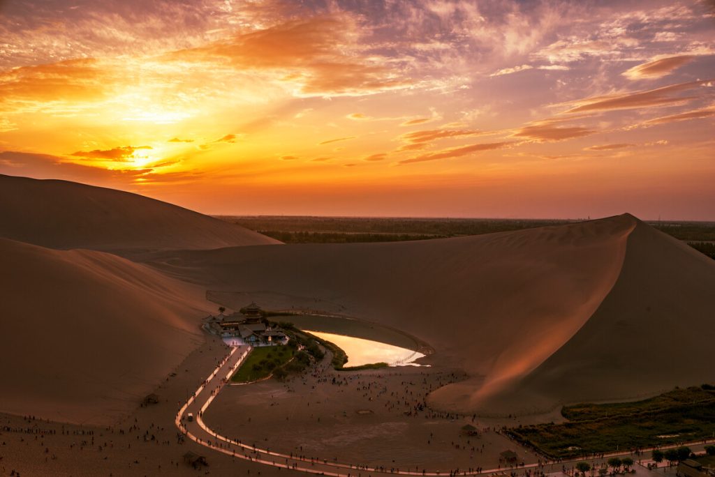 Khám phá cảnh điểm du lịch trung quốc nguyệt nha tuyền