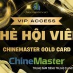 Tặng thẻ hội viên ChineMaster Gold card