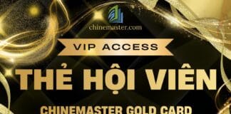 Tặng Thẻ hội viên ChineMaster Gold card Tặng thẻ hội viên ChineMaster Gold card